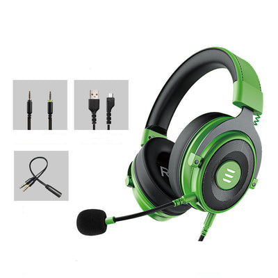 Auriculares Gaming 7.1 Sonido Envolvente para Competencia y Comunicación