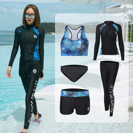 Traje de Buceo Manga Larga Estampado Medusa - Protección Solar para Snorkel y Surf - Image 2