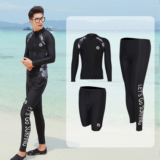 Traje de Buceo Manga Larga Estampado Medusa - Protección Solar para Snorkel y Surf - Image 3