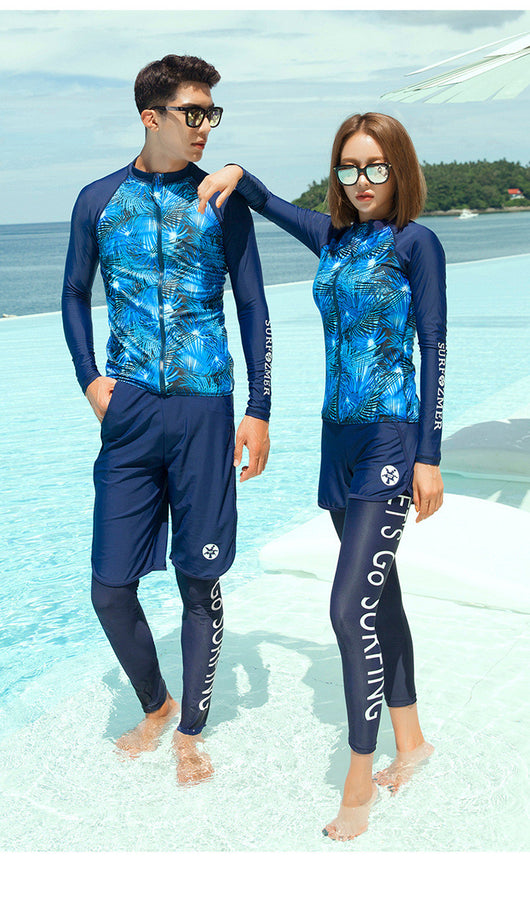 Traje de Buceo Manga Larga Estampado Medusa - Protección Solar para Snorkel y Surf - Image 6