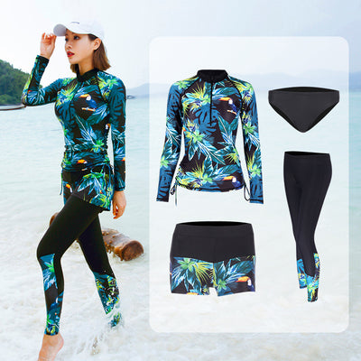 Traje de Buceo Manga Larga Estampado Medusa - Protección Solar para Snorkel y Surf - Image 7