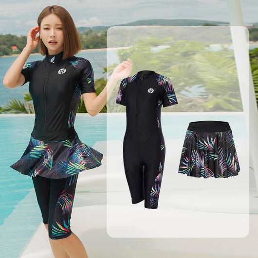 Traje de Buceo Manga Larga Estampado Medusa - Protección Solar para Snorkel y Surf - Image 15