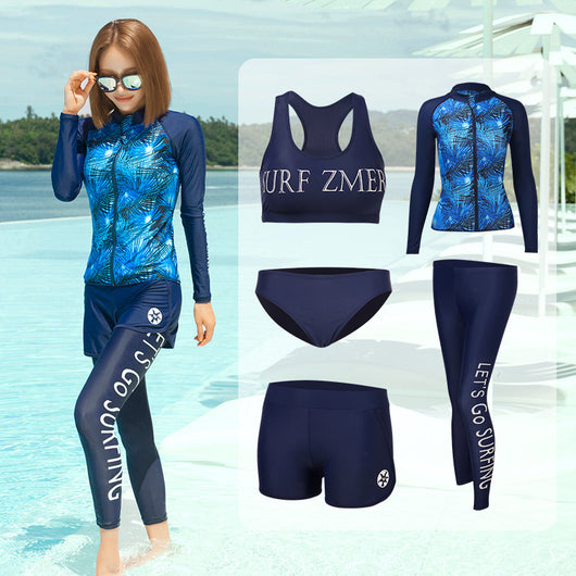 Traje de Buceo Manga Larga Estampado Medusa - Protección Solar para Snorkel y Surf - Image 16