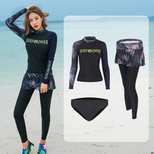 Traje de Buceo Manga Larga Estampado Medusa - Protección Solar para Snorkel y Surf - Image 22