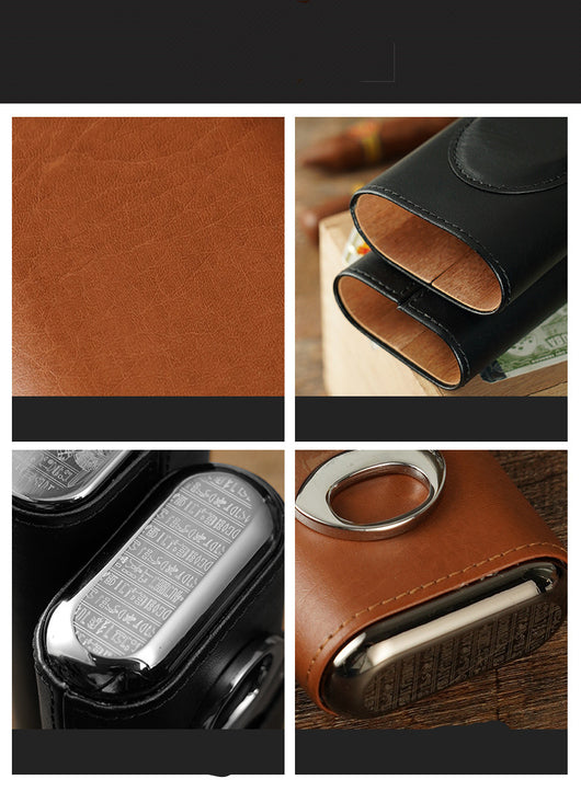 Estuche Humidificador para Puros de Madera de Cedro - Pack Triple - Image 11