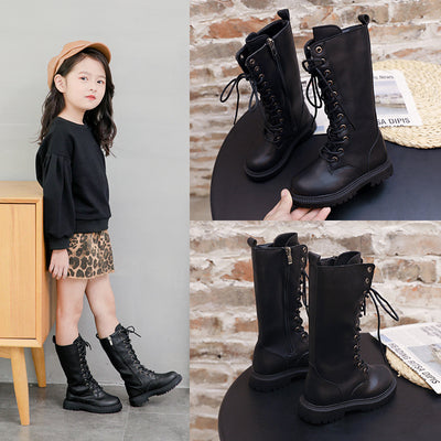 Botas de Algodón Infantiles Estilo Internacional