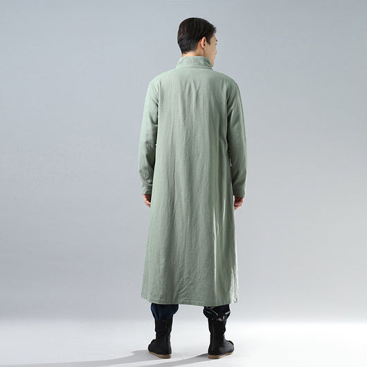 Chaqueta de Algodón Suelta y Cómoda para Hombre con Forro de Terciopelo - Image 9