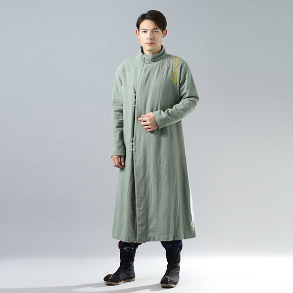 Chaqueta de Algodón Suelta y Cómoda para Hombre con Forro de Terciopelo