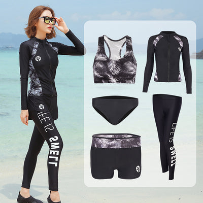 Traje de Buceo Manga Larga Estampado Medusa - Protección Solar para Snorkel y Surf - Image 29