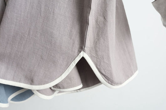 Camisa Ejecutiva de Cuello Alzado y Botones Pequeños - Image 14