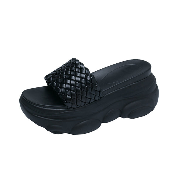 Sandalias Tipo Oso Mujer Verano - Estilo Coreano Suela Gruesa Confort - Image 3
