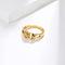 Anillo Unisex Luna y Sol en Acero Inoxidable Oro Rosa y Plata