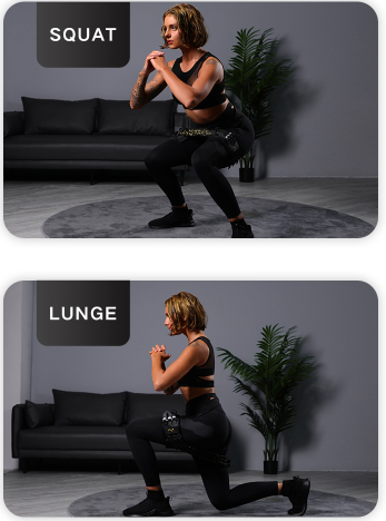 Banda Elástica de Cadera Ajustable para Sentadillas y Yoga - Image 11