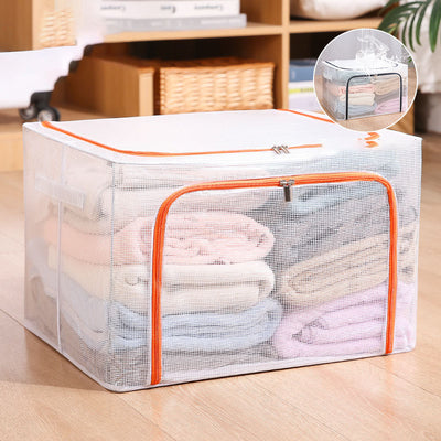 Caja de Almacenamiento Transpirable con Marco de Acero - Grande, Resistente al Agua - Image 16