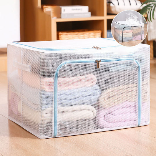 Caja de Almacenamiento Transpirable con Marco de Acero - Grande, Resistente al Agua - Image 11