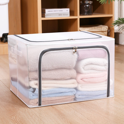 Caja de Almacenamiento Transpirable con Marco de Acero - Grande, Resistente al Agua - Image 7