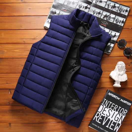 Chaleco de Plumón para Hombre - Abrigo sin Mangas Otoño e Invierno - Image 2