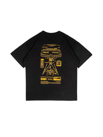 Playera Holgada Unisex de Manga Corta - Estilo Casual para Parejas - Image 7
