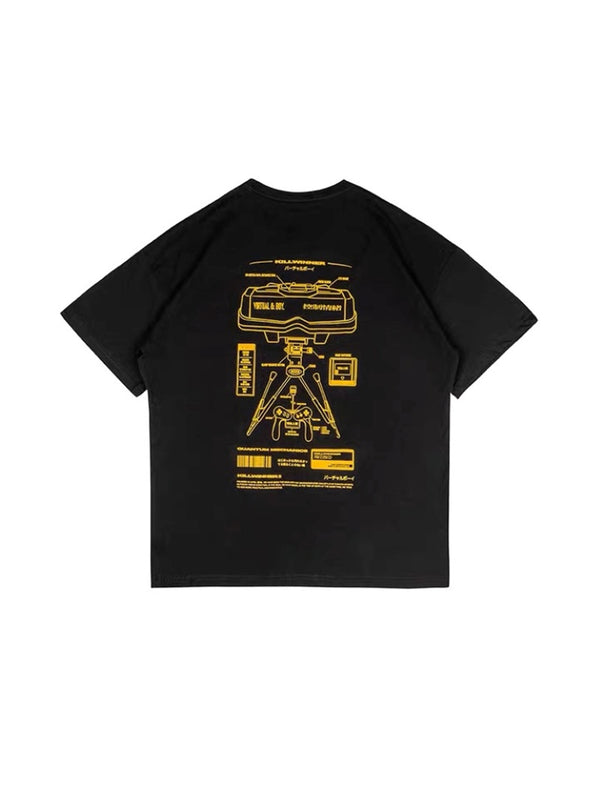 Playera Holgada Unisex de Manga Corta - Estilo Casual para Parejas