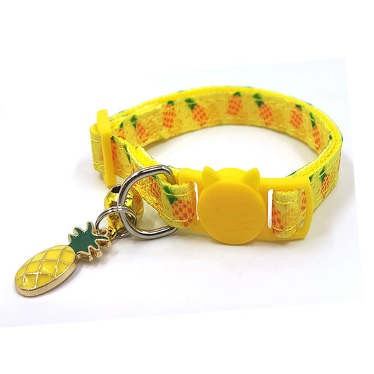 Collar para Gato con Campana y Estampado de Patitas