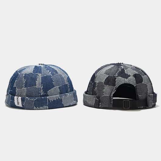 Gorra Cuadriculada Contrast Denim Landlord - Image 3