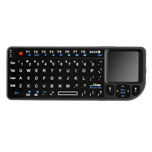 Teclado Inalámbrico Bluetooth Mini con Puntero Láser y Control Remoto Infrarrojo