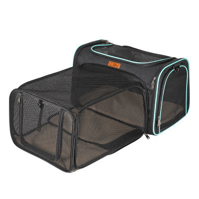 Bolsa Transportadora Expandible para Gatos y Mascotas Pequeñas - Image 3