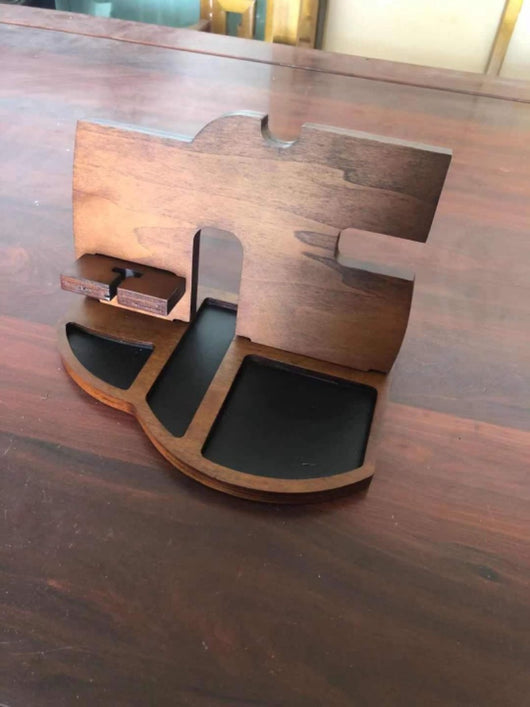 Organizador Multifuncional de Madera para Escritorio y Mesita de Noche - Image 3