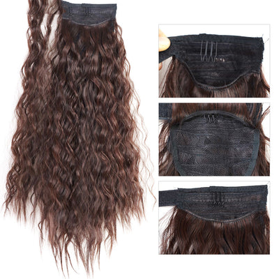 Extensión de Cabello Rizado con Bolsillo Velcro - Volumen Pequeño Efecto Agua - Image 4