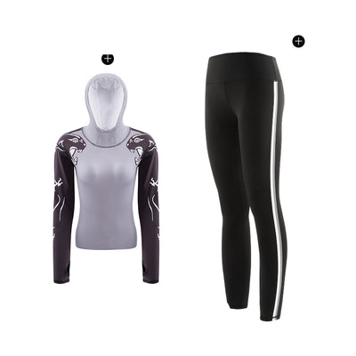 Playera Deportiva con Capucha de Secado Rápido