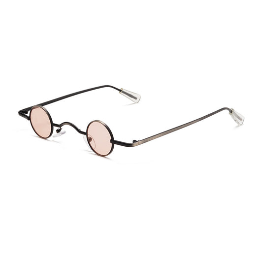 Gafas de Sol Retro Redondas Metal Vintage para Hombre - Image 8