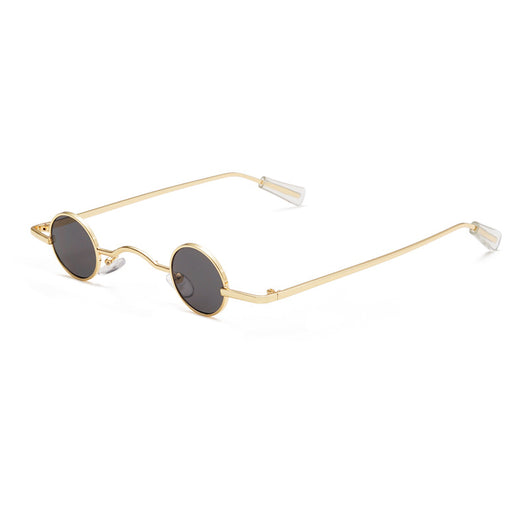 Gafas de Sol Retro Redondas Metal Vintage para Hombre - Image 2