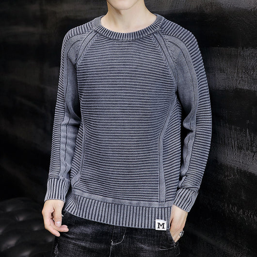 Camiseta Ajustada Estilo Coreano para Hombre - Image 8