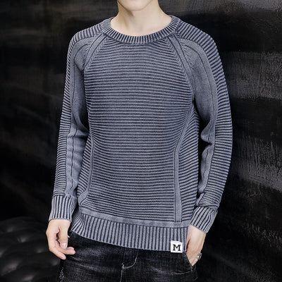 Camiseta Ajustada Estilo Coreano para Hombre - Image 3