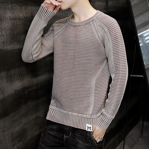 Camiseta Ajustada Estilo Coreano para Hombre - Image 5