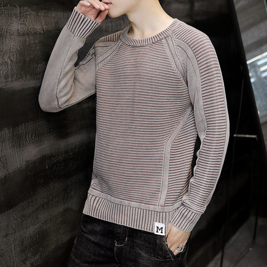 Camiseta Ajustada Estilo Coreano para Hombre - Image 5