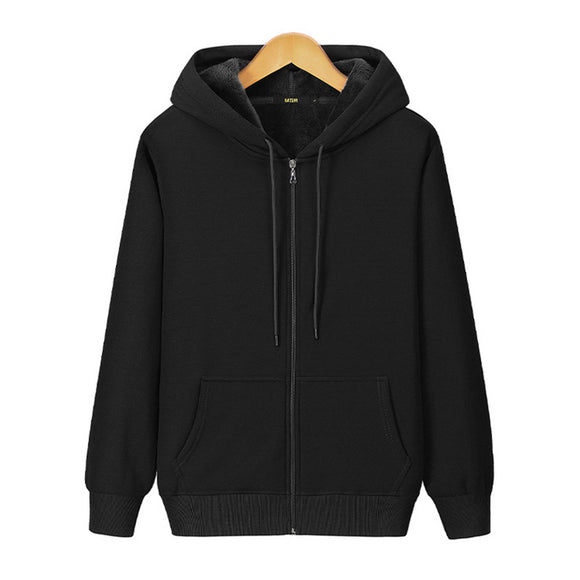 Sudadera con Capucha y Cierre para Hombre - Polar Térmico