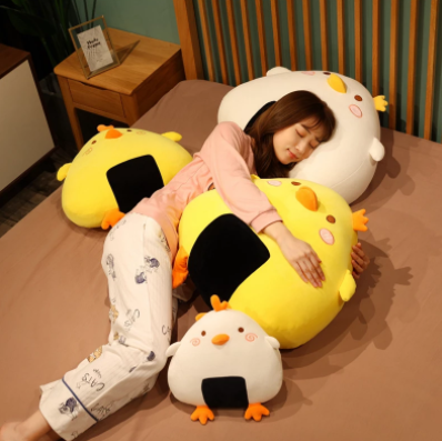 Peluche Suave Pollo y Pato - Almohada Adorable para Niñas - Image 11