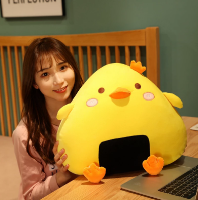 Peluche Suave Pollo y Pato - Almohada Adorable para Niñas - Image 6