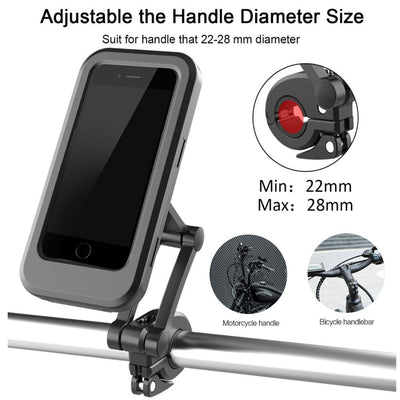 Soporte Impermeable para Celular - Bicicleta y Moto con Funda Protectora - Image 13