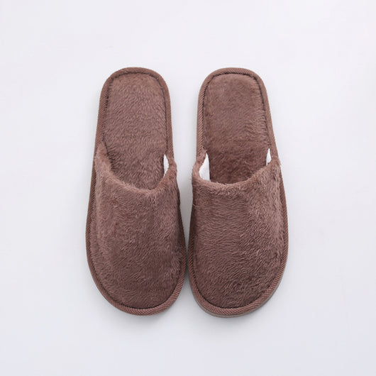 Pantuflas Cálidas de Espuma EVA y Algodón para Casa con Suela de Madera - Image 12