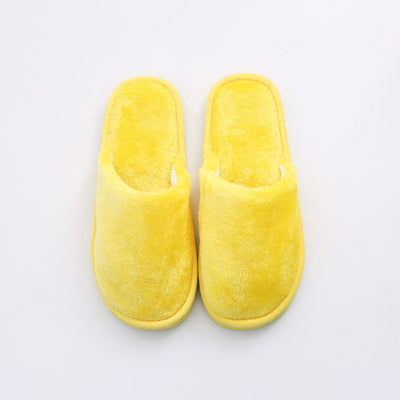 Pantuflas Cálidas de Espuma EVA y Algodón para Casa con Suela de Madera - Image 13