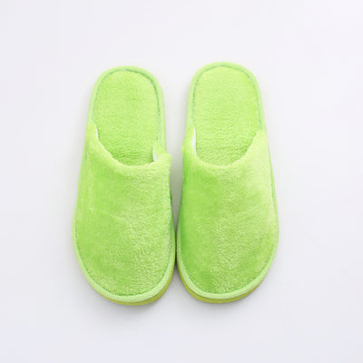 Pantuflas Cálidas de Espuma EVA y Algodón para Casa con Suela de Madera - Image 4