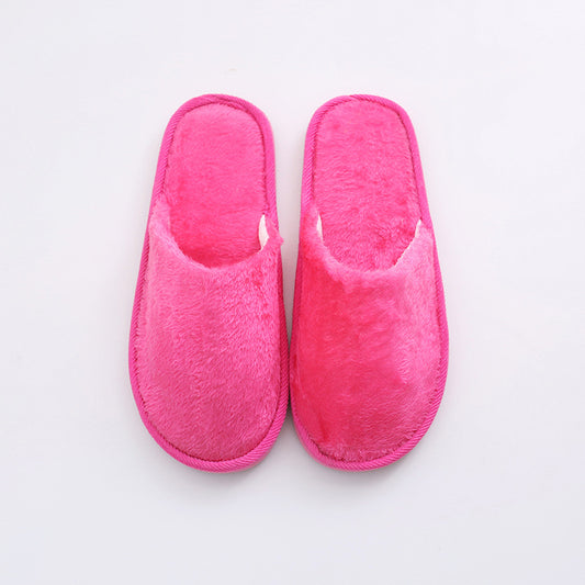 Pantuflas Cálidas de Espuma EVA y Algodón para Casa con Suela de Madera