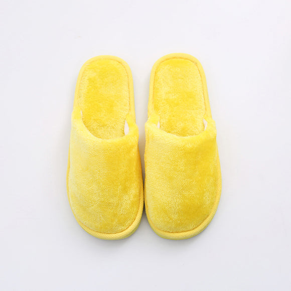 Pantuflas Cálidas de Espuma EVA y Algodón para Casa con Suela de Madera