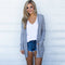 Cardigan con Bolsillos Funcionales