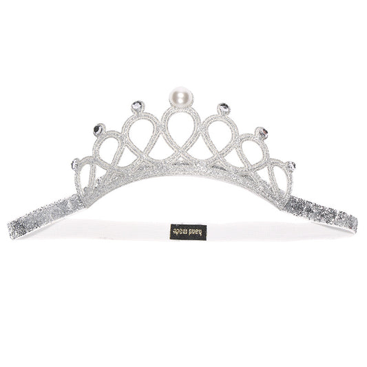 Diadema Infantil Princesa con Brillantes y Cristales - Image 2