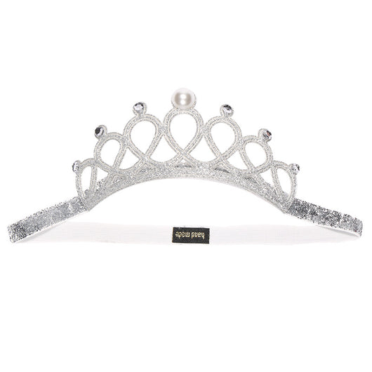 Diadema Infantil Princesa con Brillantes y Cristales - Image 2