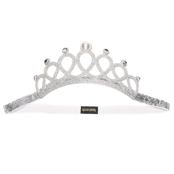 Diadema Infantil Princesa con Brillantes y Cristales