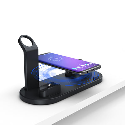 Cargador Inalámbrico 3 en 1 para Reloj, Auriculares y Smartphone - Image 13